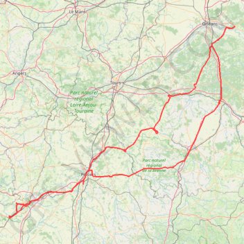 Trace GPS Track-2023-06-20-coulon, itinéraire, parcours