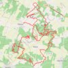 Trace GPS Mareuil vtt, itinéraire, parcours