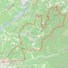 Trace GPS Le Plateau des Cailles, itinéraire, parcours