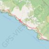 Trace GPS Les Cinque Terre (Italie) - De Monterosso al Mare à Corniglia, itinéraire, parcours