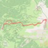 Trace GPS Monte Jafferau, itinéraire, parcours