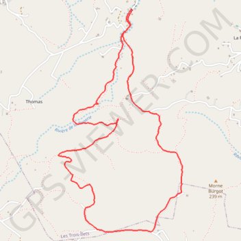 Trace GPS ⛹️ Trace Ballade de Joséphine, itinéraire, parcours