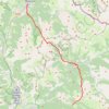 Trace GPS Grande Traversée des Alpes Étape 8, itinéraire, parcours