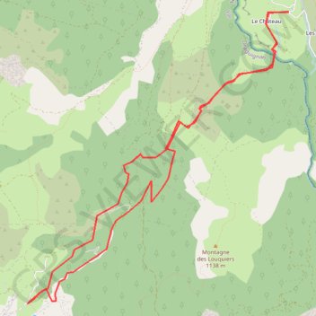 Trace GPS Megalithes de mons, itinéraire, parcours