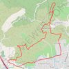 Trace GPS Entre Pelissanne et Aurons - Salon-de-Provence, itinéraire, parcours