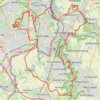 Trace GPS Mountainbiketocht, itinéraire, parcours