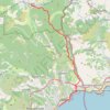 Trace GPS Mercantour - de Sospel à Menton, itinéraire, parcours