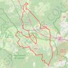 Trace GPS LA DEREN Cyclo 78km, itinéraire, parcours