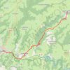Trace GPS GR65 de Saint Chély d'Aubrac à Espalion, itinéraire, parcours