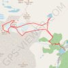 Trace GPS Argualas, Algas et Garmo Negro depuis les bains de Panticosa, itinéraire, parcours