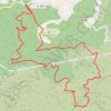 Trace GPS Pichauris, itinéraire, parcours