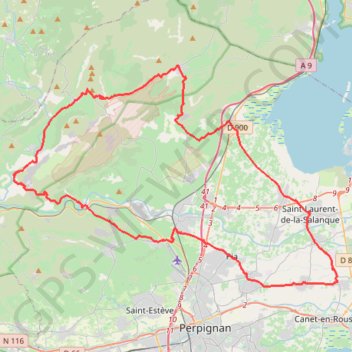 Trace GPS TAUTAVEL SALSES-7060784, itinéraire, parcours