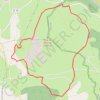 Trace GPS Tour du Puy de Manse, itinéraire, parcours