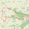 Trace GPS Les Feuillus - Saint-André-de-l'Eure, itinéraire, parcours