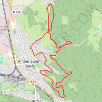 Trace GPS La Ronde des Grangeons, itinéraire, parcours