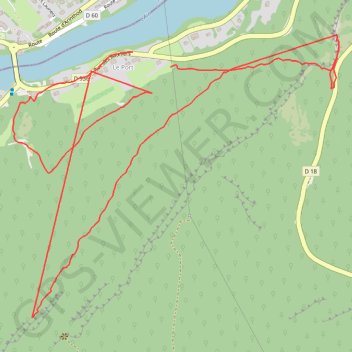Trace GPS Grotte de Thoirette, itinéraire, parcours