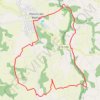 Trace GPS Monts d'Arrée, Coatélan Plourin, itinéraire, parcours