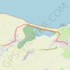 Trace GPS Etape 1 - BARFLEUR à GATTEVILLE-PHARE, itinéraire, parcours