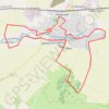 Trace GPS Pamproux - feuille de vigne, itinéraire, parcours