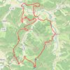 Trace GPS Trail du maquis, itinéraire, parcours