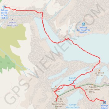Trace GPS Le Tondu - (Pain de sucre), itinéraire, parcours