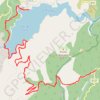 Trace GPS Col de Marcujolu Lac de Tolla, itinéraire, parcours