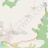 Trace GPS GR20 Ciottulu di i Mori-Tighjettu, itinéraire, parcours