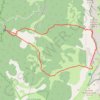 Trace GPS Le grand veymont, itinéraire, parcours