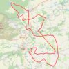 Trace GPS course en ligne thelin, itinéraire, parcours