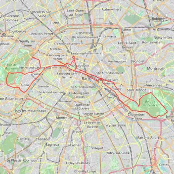 Trace GPS Schneider Electric Marathon de Paris 2024, itinéraire, parcours