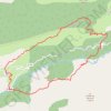 Trace GPS Montagne de Charamel, itinéraire, parcours