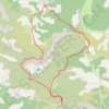 Trace GPS Rougon - Thon - Chasteuil - Rougon, itinéraire, parcours