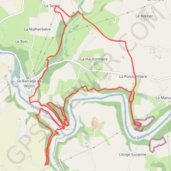 Trace GPS 5 - trail-13km-dimanche 14.07.24, itinéraire, parcours