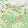 Trace GPS Saint-Sixt - Orange par la forestière, itinéraire, parcours