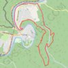 Trace GPS De Haybes la Jolie à Fumay par les sentiers de crêtes, itinéraire, parcours