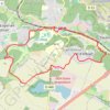 Trace GPS Jouy en Josas - Le Val dAlbian, itinéraire, parcours