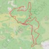 Trace GPS Agay, les Grues et le Pont Sarrazin, itinéraire, parcours