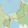 Trace GPS Saint blaise à étang de l'estomac (Fos sur mer), itinéraire, parcours