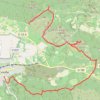 Trace GPS Mont Paon, itinéraire, parcours