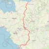 Trace GPS La Vélo Francette, itinéraire, parcours