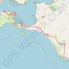 Trace GPS Philip Island - Cape Paterson, itinéraire, parcours