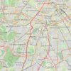 Trace GPS Véloscénie : Paris > Massy, itinéraire, parcours