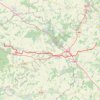 Trace GPS GR132 Randonnée de Griselles (Loiret) à Chaumot (Yonne), itinéraire, parcours