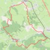 Trace GPS Balade en pays de la Pacaudière - Le Crozet, itinéraire, parcours
