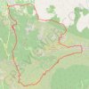 Trace GPS Grand tour dans les Alpilles à partir de Saint-Rémy-de-Provence, itinéraire, parcours