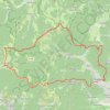 Trace GPS Tour du Vallon complet, itinéraire, parcours