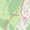 Trace GPS Dent de Crolles, itinéraire, parcours