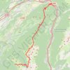 Trace GPS Belledonne Trail J4, itinéraire, parcours
