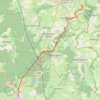 Trace GPS Saulieu - Château de Thil, itinéraire, parcours