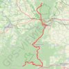 Trace GPS GR53 De La Petite-Pierre au Donon (Bas-Rhin), itinéraire, parcours